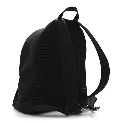 Fendi Nylon Vitello Elite Monster Eyes Rounded Backpack Black Yellow 3 of 12