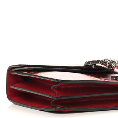 Gucci Calfskin Blooms Print Small Dionysus Shoulder Bag Romantic Cherry Multicolor 9 of 10