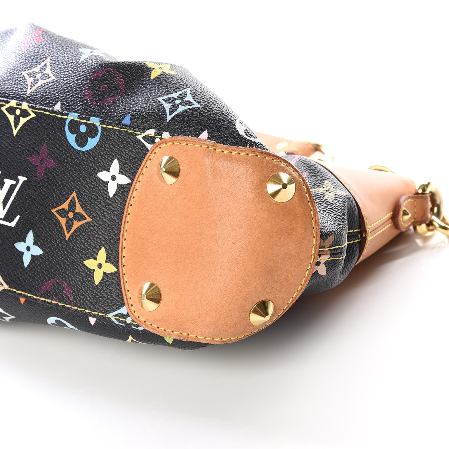 Louis Vuitton Monogram Multicolor Judy PM Black 6 of 8