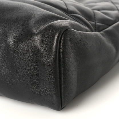 Chanel Lambskin Quilted Large 31 Shopping Bag Black 9 of 9