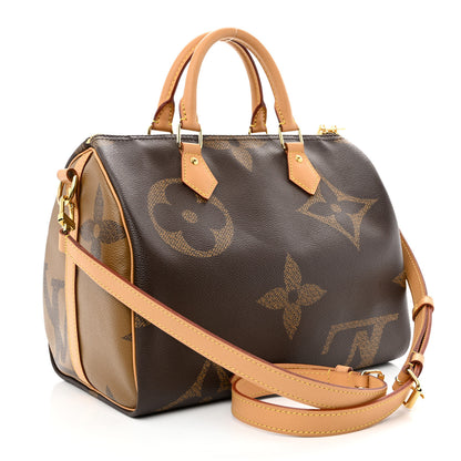 Louis Vuitton Reverse Monogram Giant Speedy Bandouliere 30 3 of 11