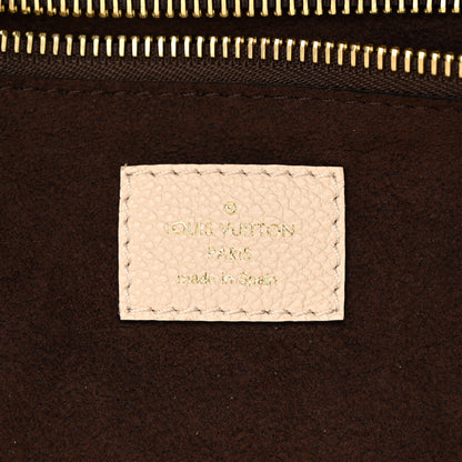 Louis Vuitton Empreinte Monogram Giant Neverfull MM Cream 8 of 12