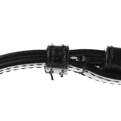 Saint Laurent Smooth Calfskin Medium Monogram Sunset Satchel Black 8 of 9