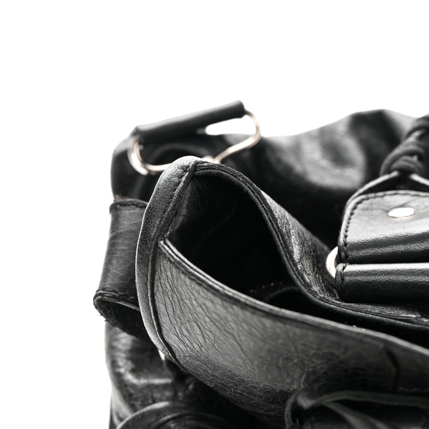Balenciaga Agneau Giant 21 Silver Hardware City Black 12 of 21