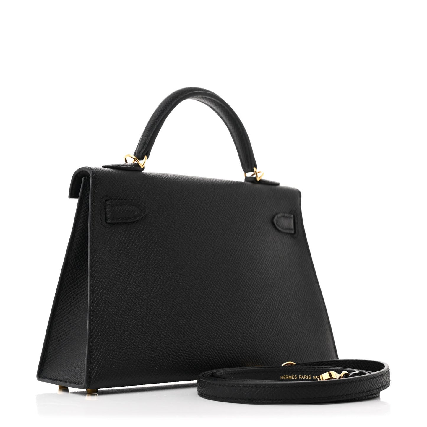 Epsom Mini Kelly Sellier 20 Black