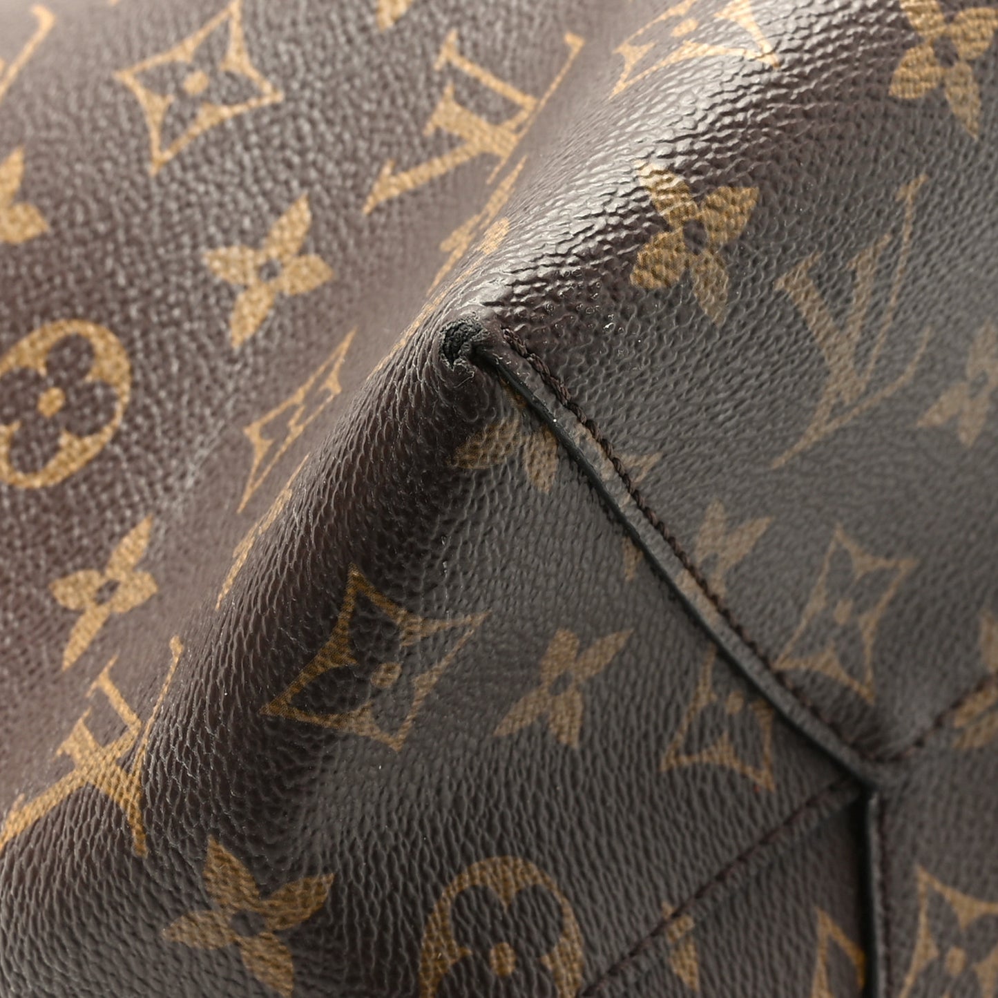 Monogram Flower Hobo Beige