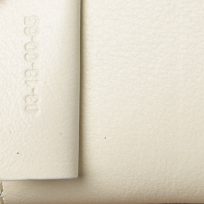 Chloe Calfskin Drew Bijou Clutch Natural White 7 of 9