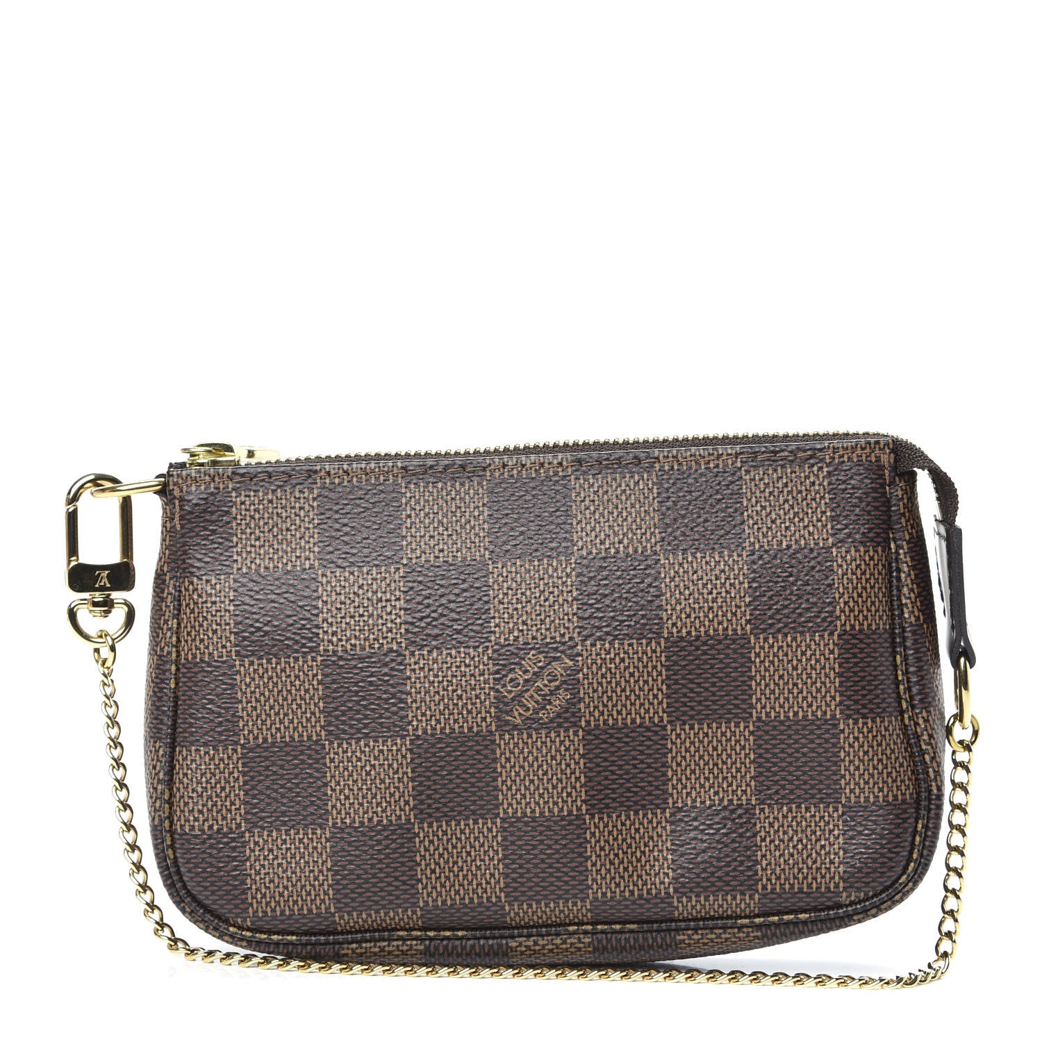 Louis Vuitton Damier Ebene Mini Pochette Accessories 1 of 10
