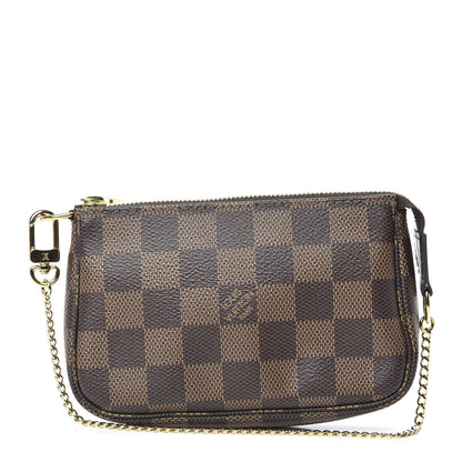 Louis Vuitton Damier Ebene Mini Pochette Accessories 1 of 10