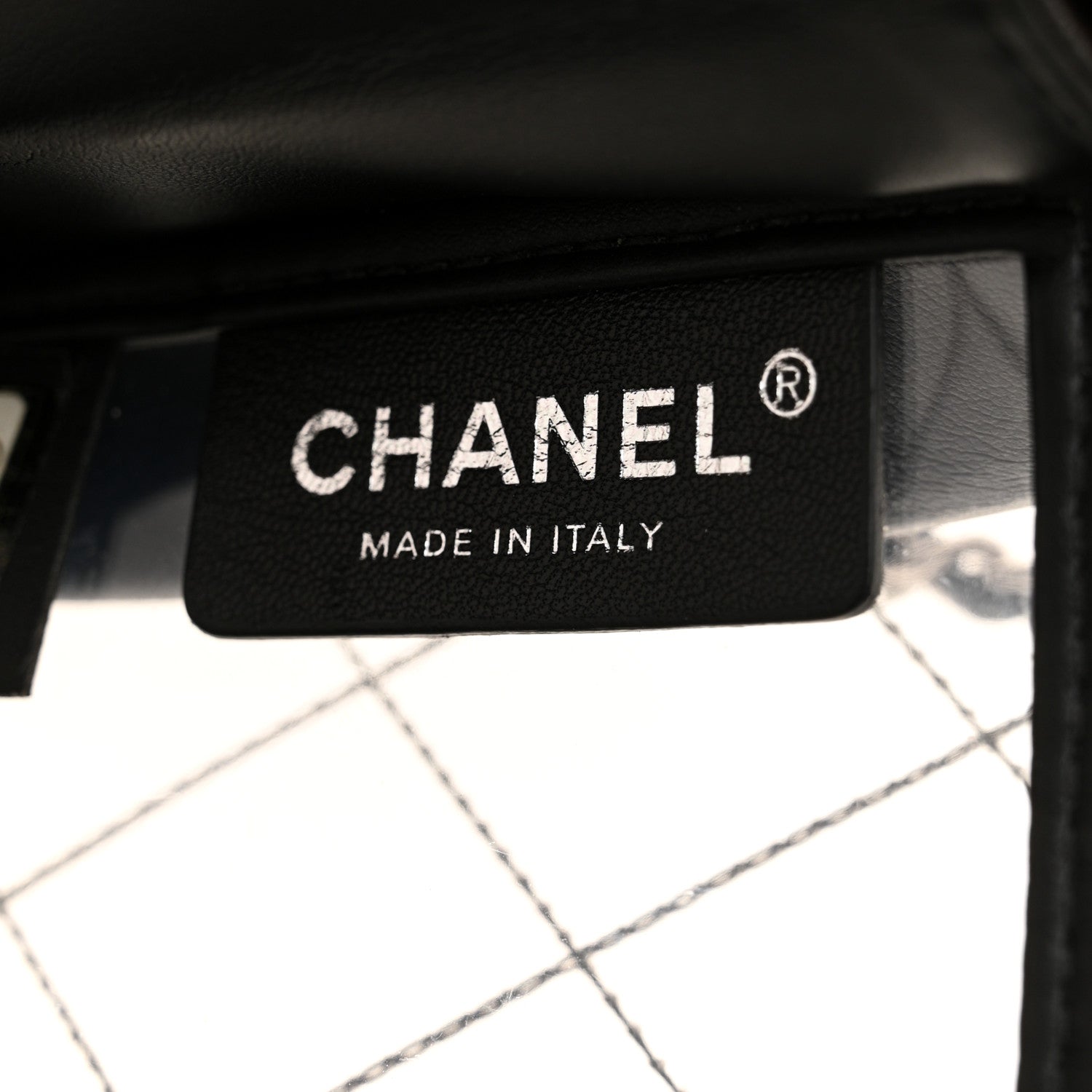 Chanel PVC Lambskin Quilted Beauty Lock Flap Black 6 of 15