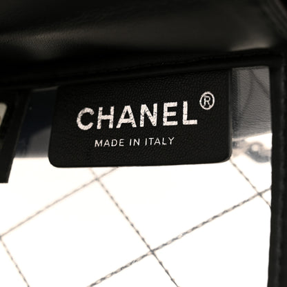 Chanel PVC Lambskin Quilted Beauty Lock Flap Black 6 of 15