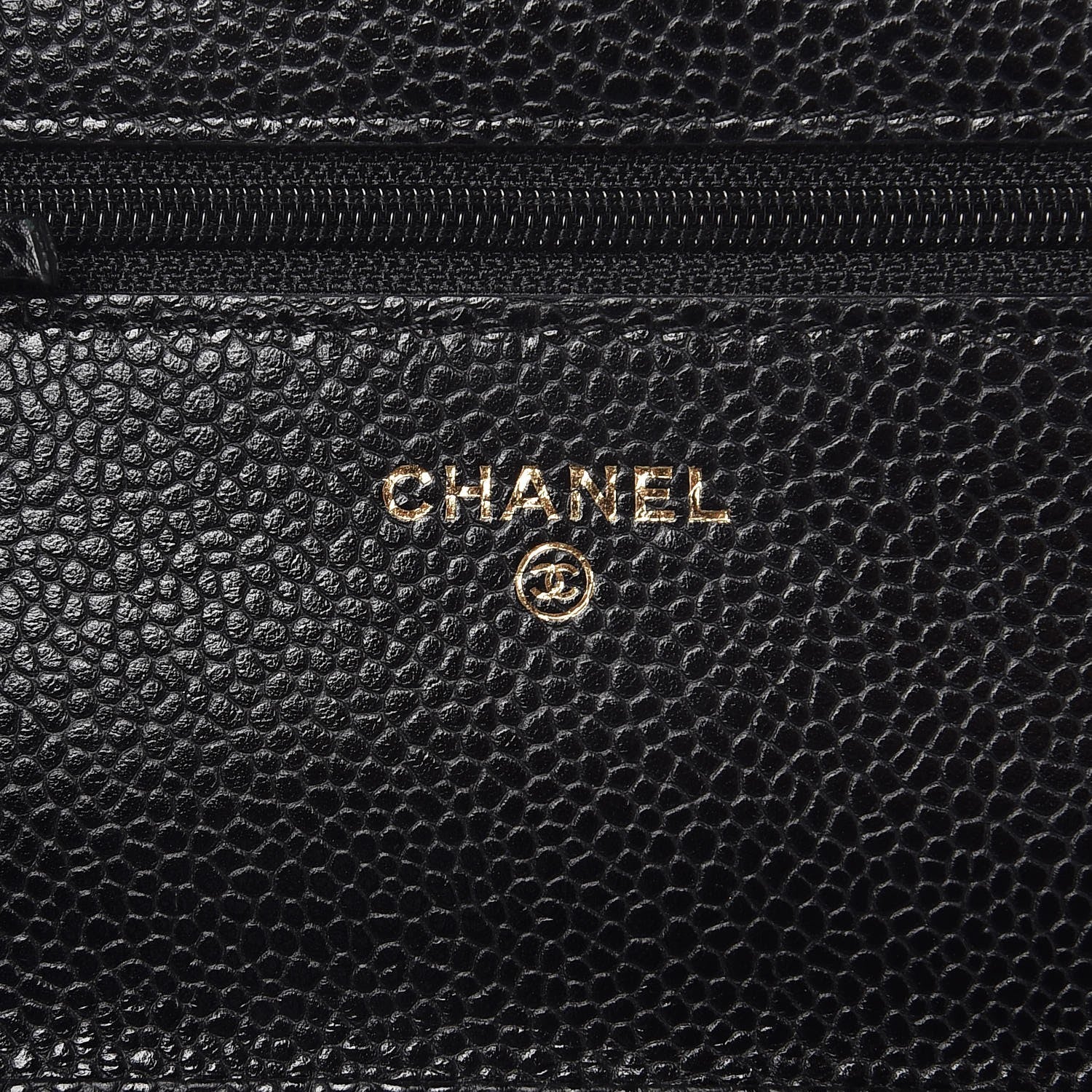 Chanel Caviar Quilted Wallet On Chain WOC Black 6 of 9