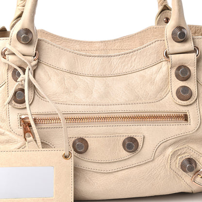 Balenciaga Agneau Giant 21 Rose Gold Hardware City Praline 10 of 16