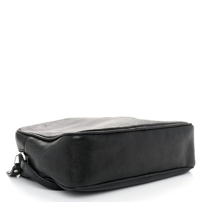 Saint Laurent Lambskin Monogram Small Lou Camera Bag Black 4 of 10