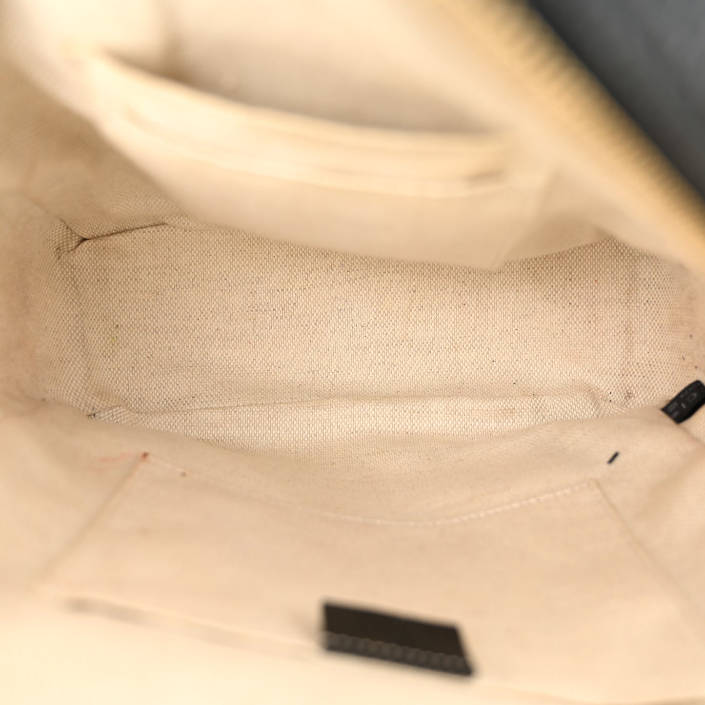 Pebbled Calfskin Soho Chain Backpack Black