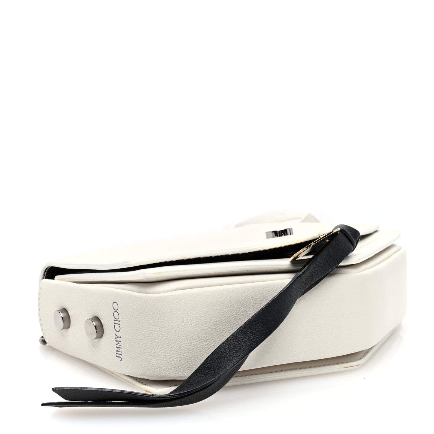 Nappa Arrow Crossbody Bag Chalk