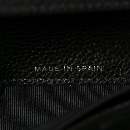 Chanel Caviar Quilted Yen Wallet Black 8 of 9