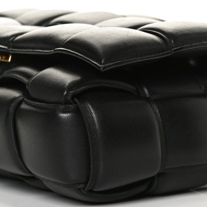 Bottega Veneta Nappa Maxi Intreccio Padded Cassette Crossbody Bag Black 10 of 16