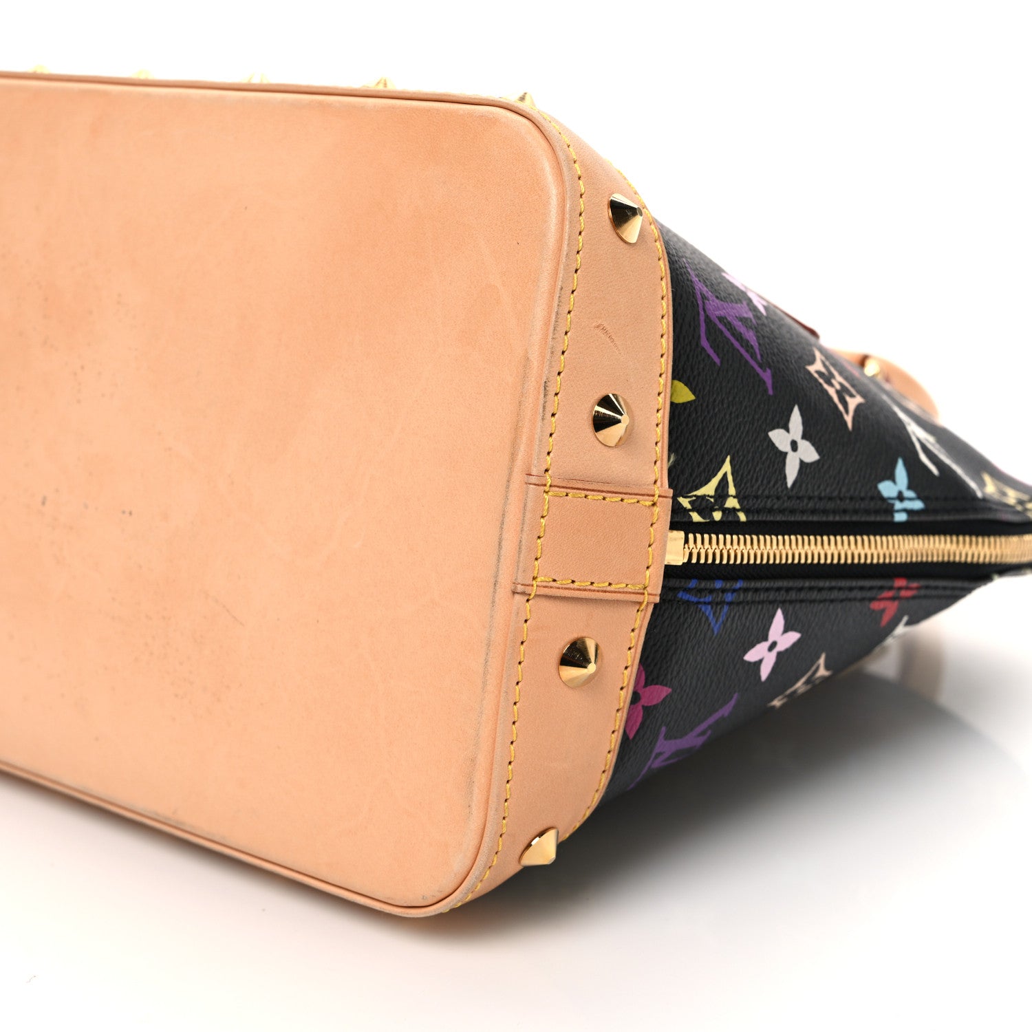 Louis Vuitton Monogram Multicolor Alma Black 9 of 14