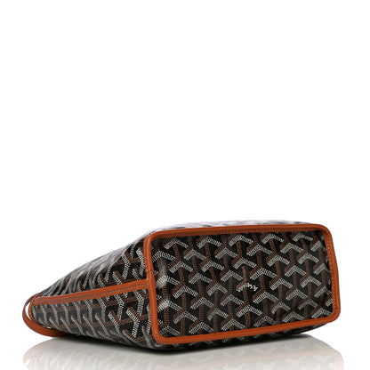 Goyard Goyardine Reversible Mini Anjou Black Gold 4 of 17
