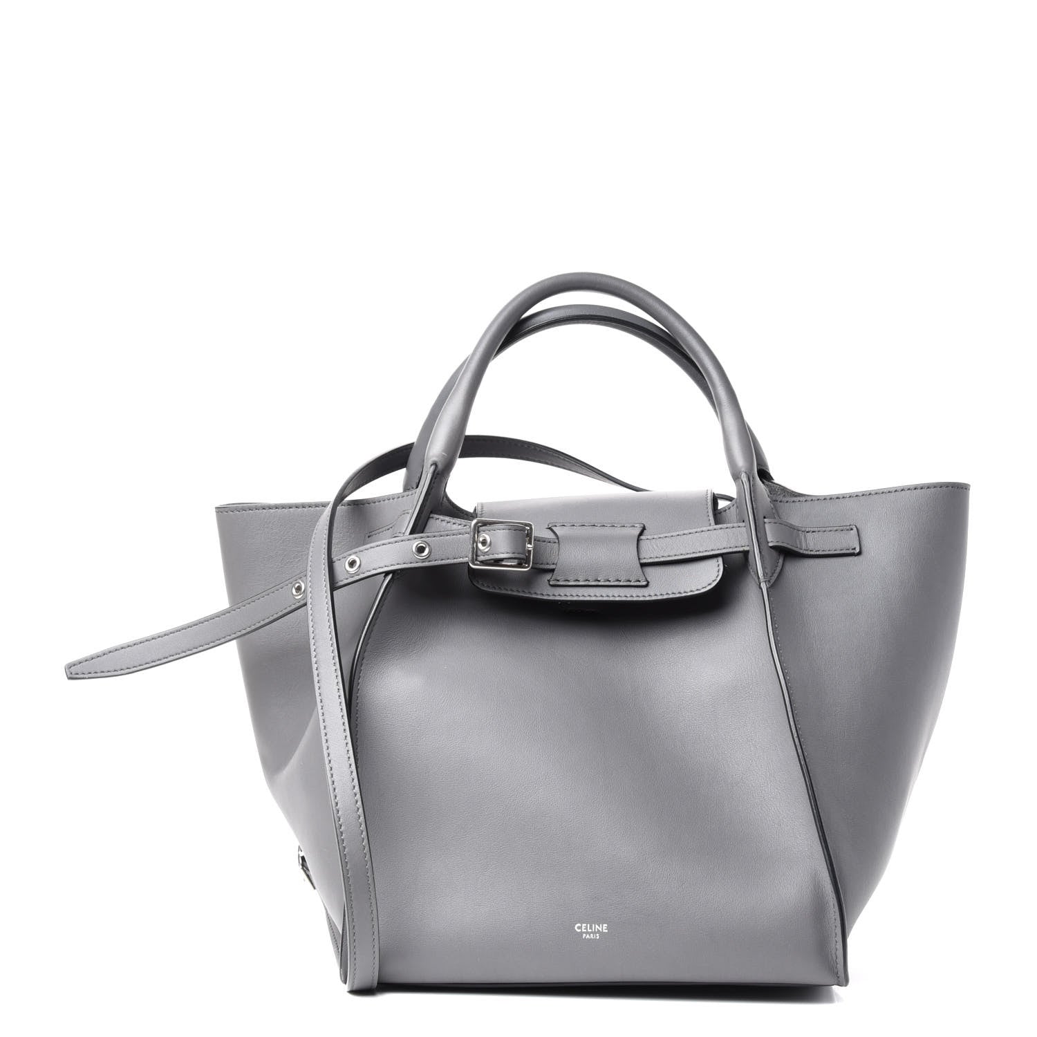 Celine Supple Calfskin Small Big Bag Medium Grey 1 of 11