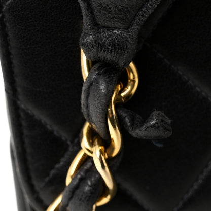 Chanel Lambskin Quilted Medium Single Flap Black 11 of 12