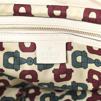 Gucci Calfskin Guccissima Trim Large Signoria Hobo Ivory 5 of 8