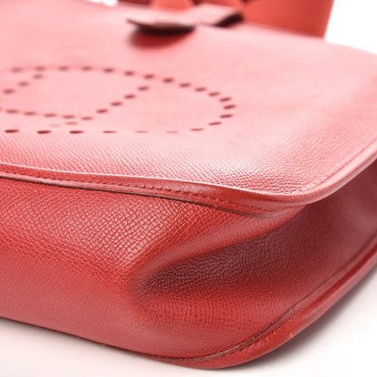 Hermes Courchevel Evelyne GM Rouge Vif 12 of 15