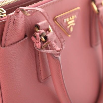 Prada Saffiano Small Galleria Double Zip Tote Tamaris 17 of 22