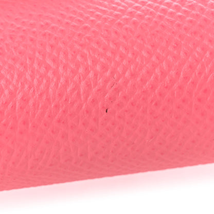 Hermes Epsom Constance Long Wallet Rose Azalee 8 of 11