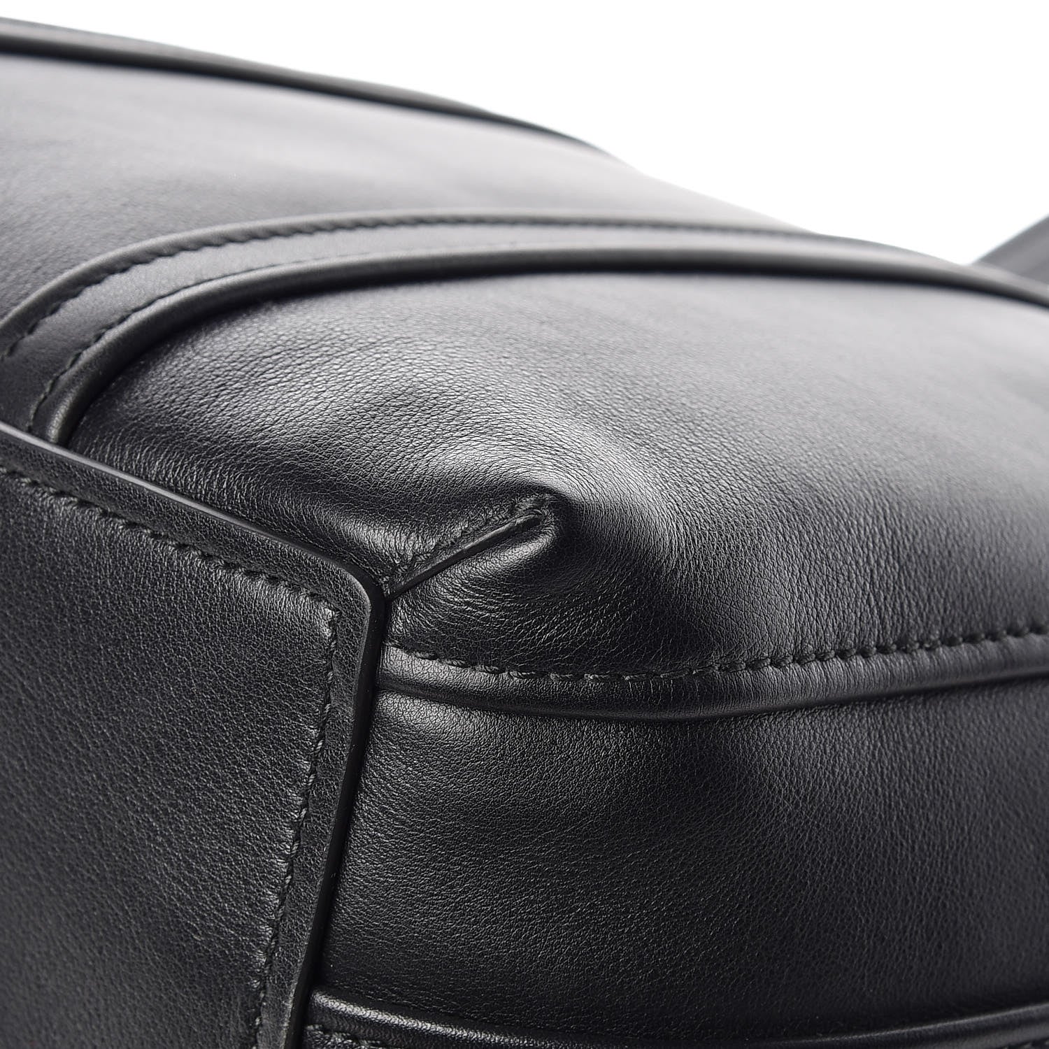 Balenciaga Calfskin Large Laundry Cabas Tote Black 10 of 12