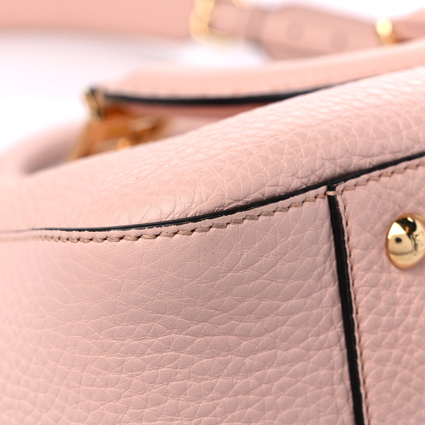 Cuoio Romano Selleria Small FF Tote Cipria