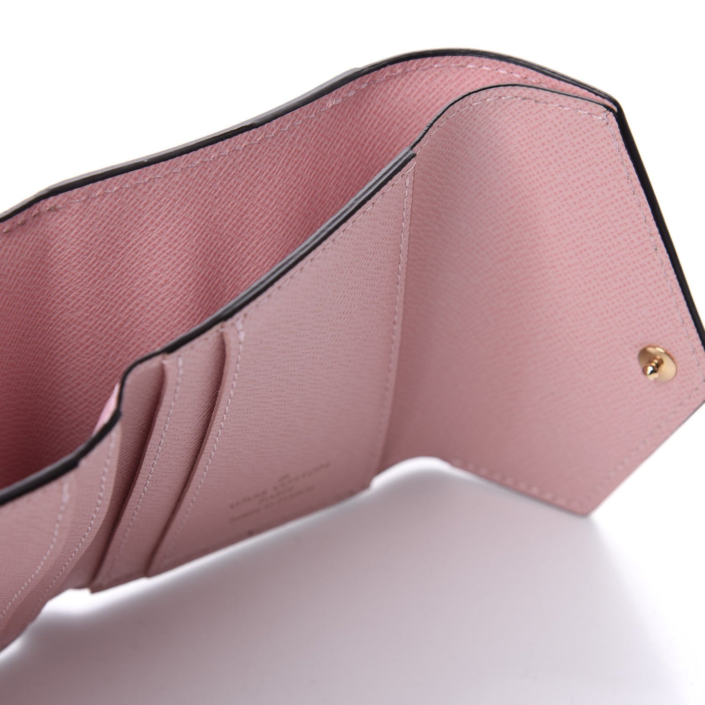 Monogram Zoe Wallet Rose Ballerine