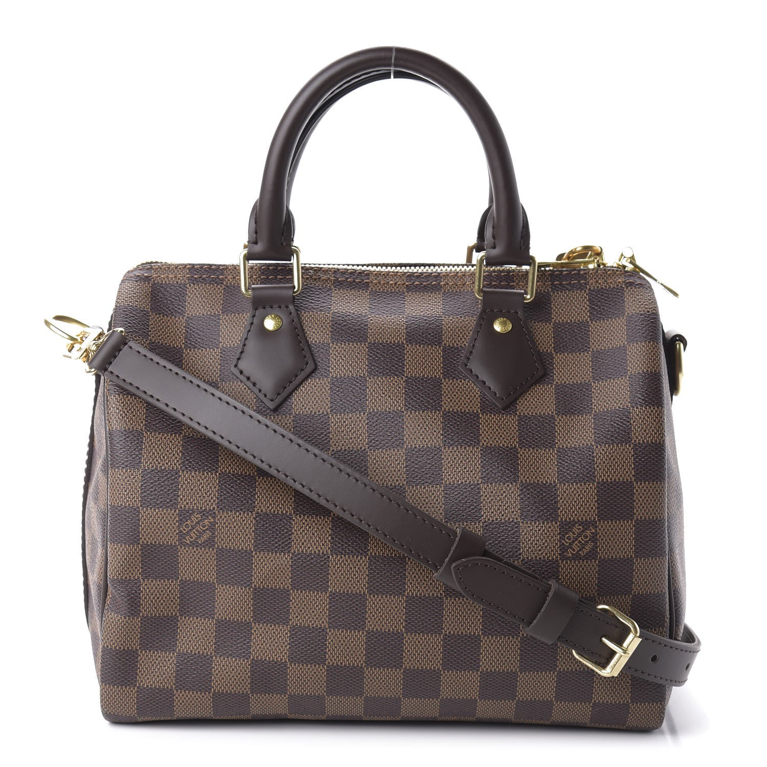 Louis Vuitton Damier Ebene Speedy Bandouliere 25 1 of 10