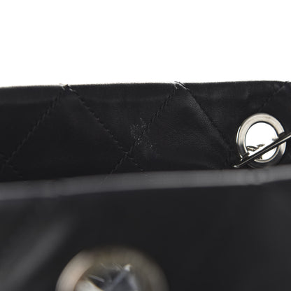 Chanel Calfskin Stitched Large VIP Shopping Tote Black 11 of 13