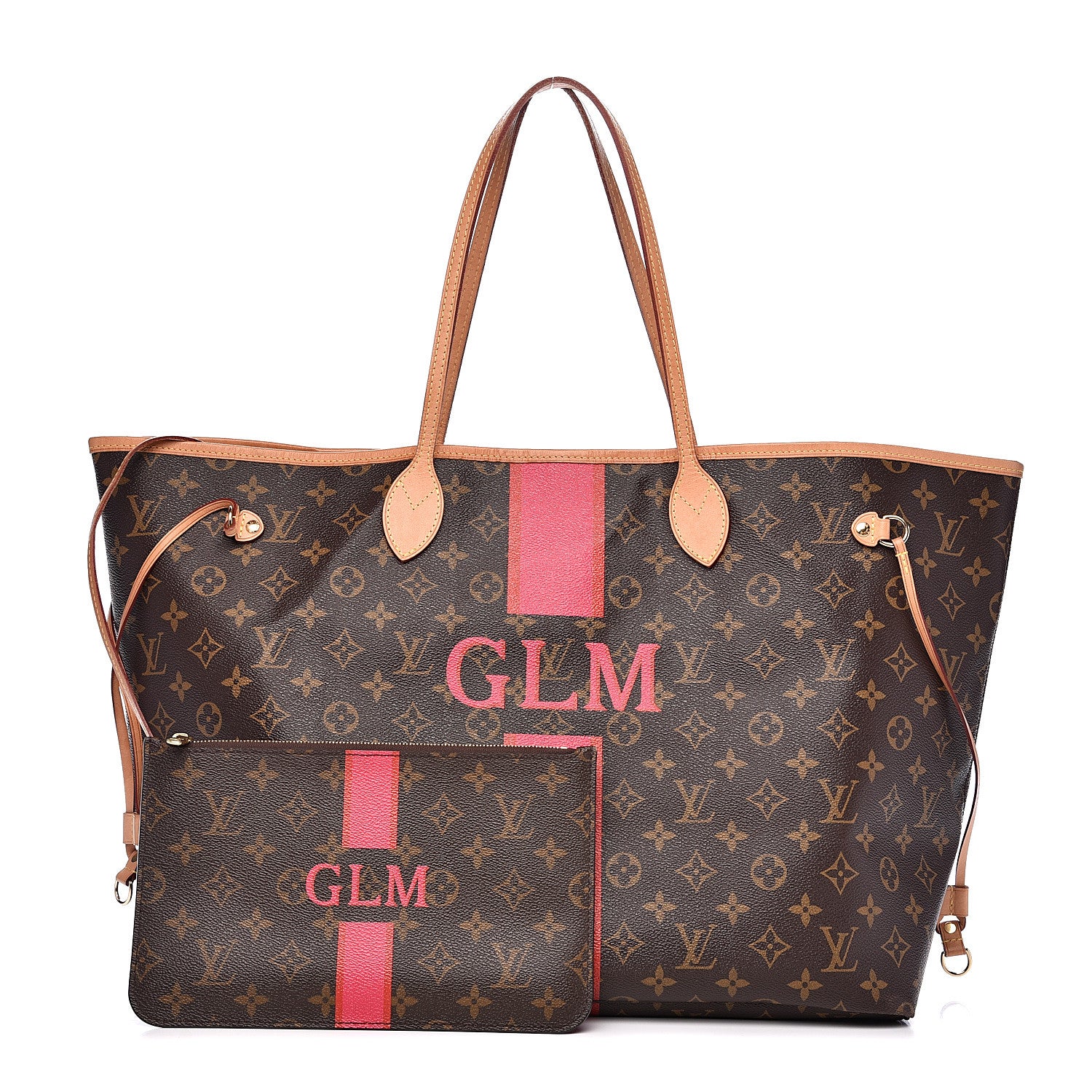 Louis Vuitton Monogram My LV Heritage Neverfull GM Red Magenta 1 of 20