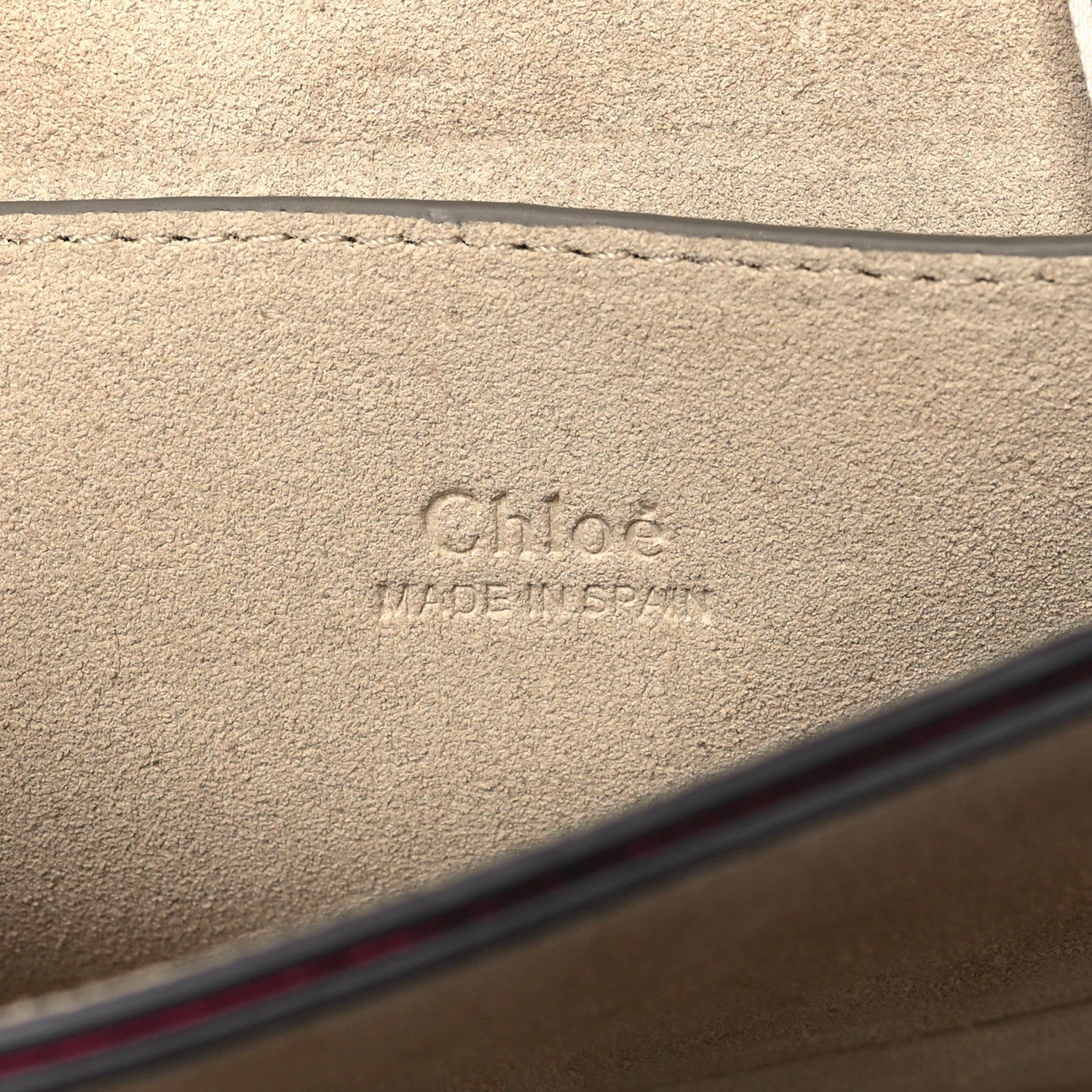 Chloe Suede Calfskin Small Faye Shoulder Bag Fuchsia Rose 6 of 11