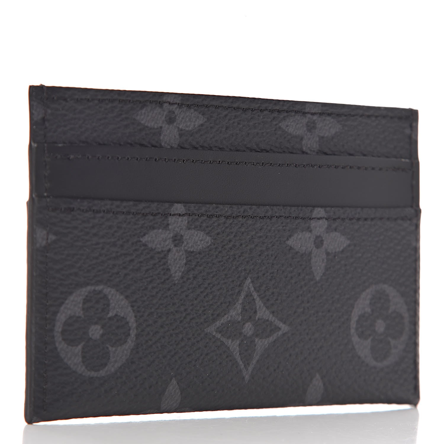 Louis Vuitton Monogram Eclipse Porte-Cartes Double Card Holder 3 of 7