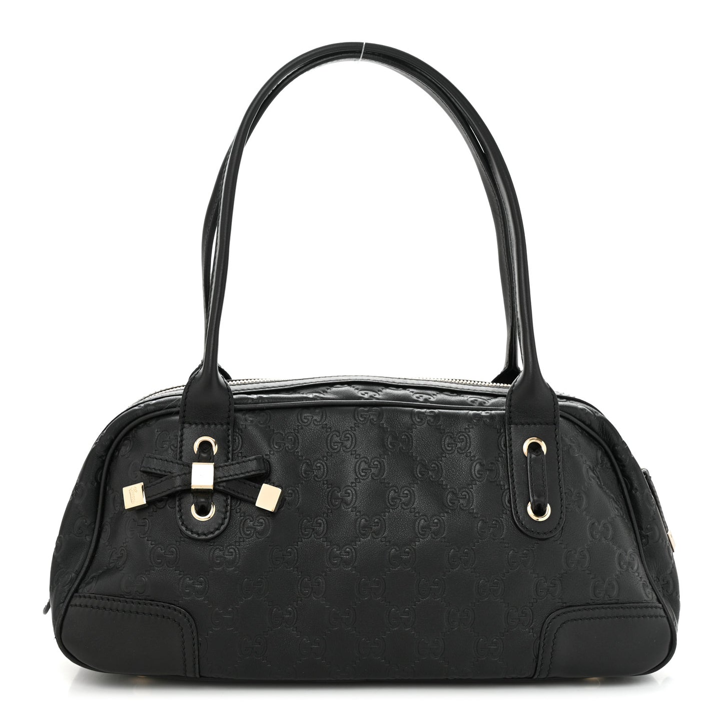 Guccissima Small Princy Satchel Black
