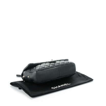 Chanel Caviar Quilted Jumbo Easy Flap Black 5 of 10