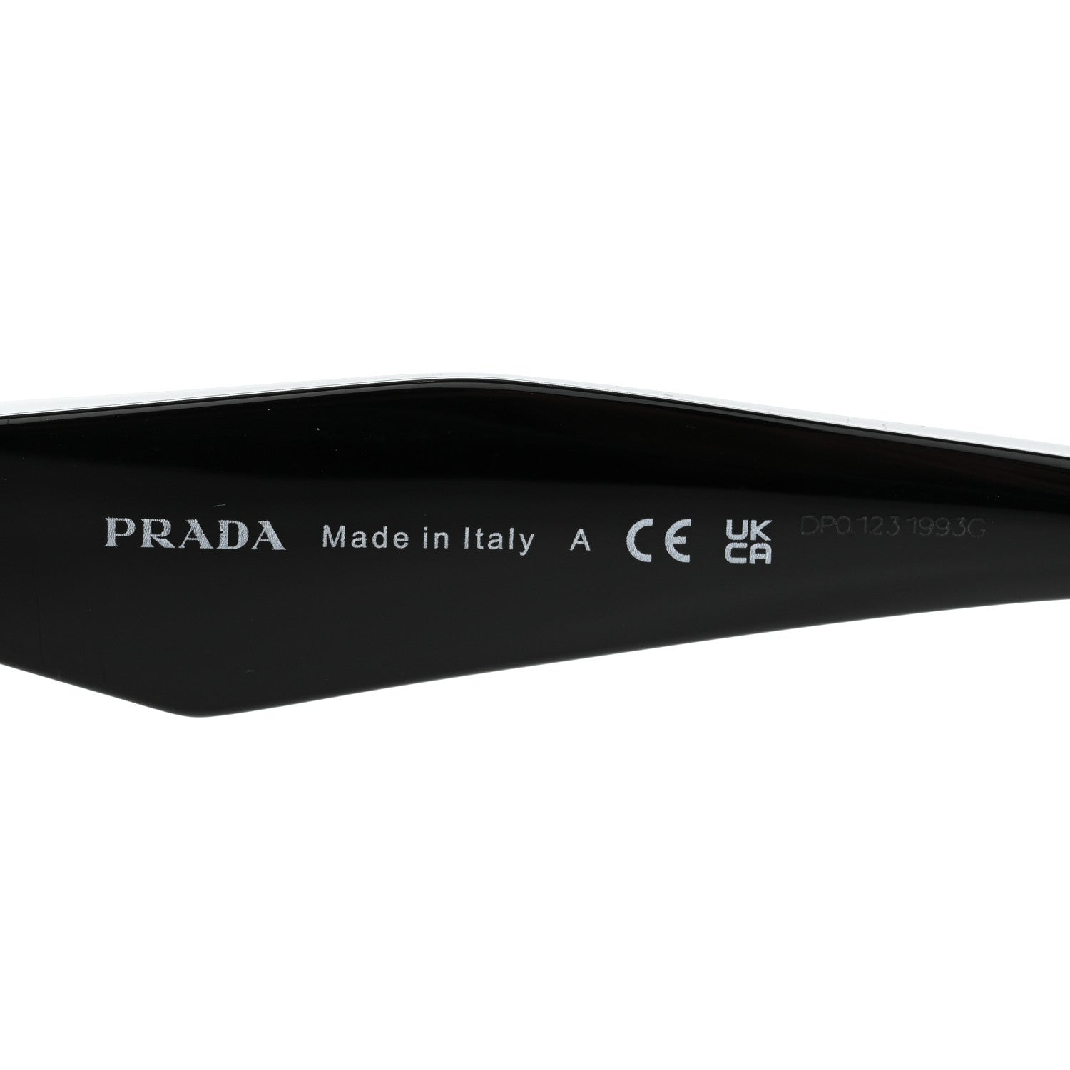 Prada Acetate Sunglasses SPR 16W Black 6 of 8