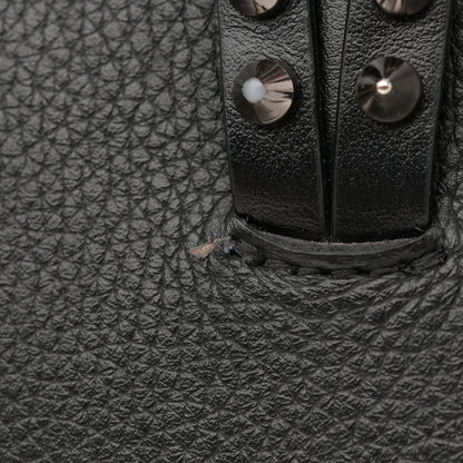 Christian Louboutin Calfskin Spikes Mini East West Cabata Tote Black 13 of 13