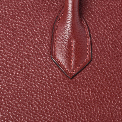Hermes Togo Birkin 35 Rouge H 34 of 35