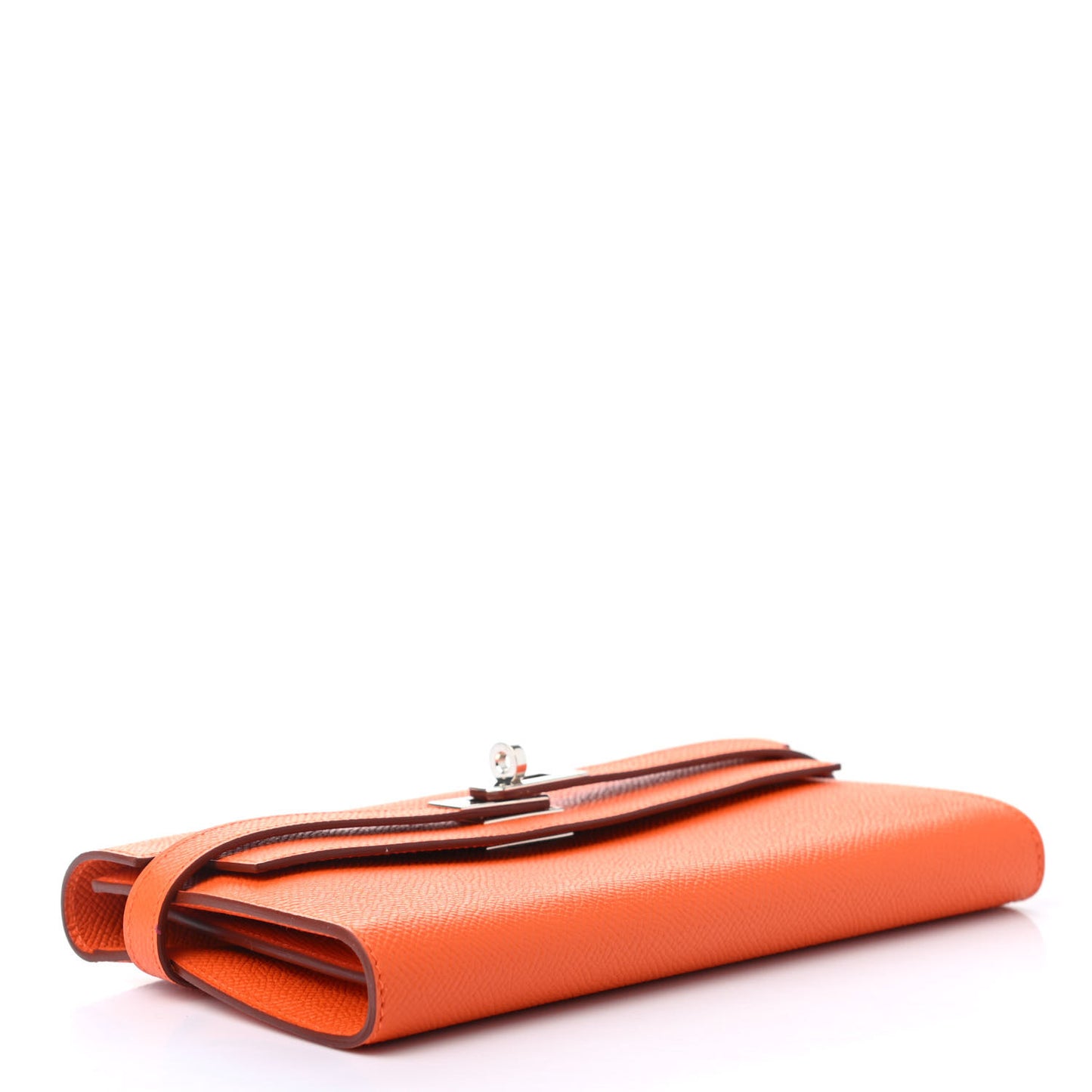 Epsom Kelly Longue Wallet Orange