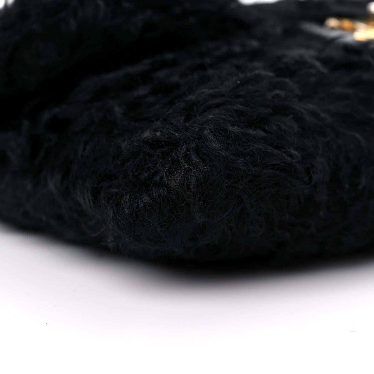 Chanel Fantasy Fur CC Clutch Bag Black 8 of 13