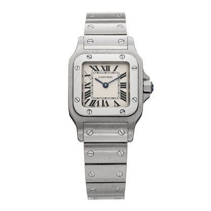 Cartier Stainless Steel 24mm Santos de Cartier Galbee Quartz Watch 1 of 4