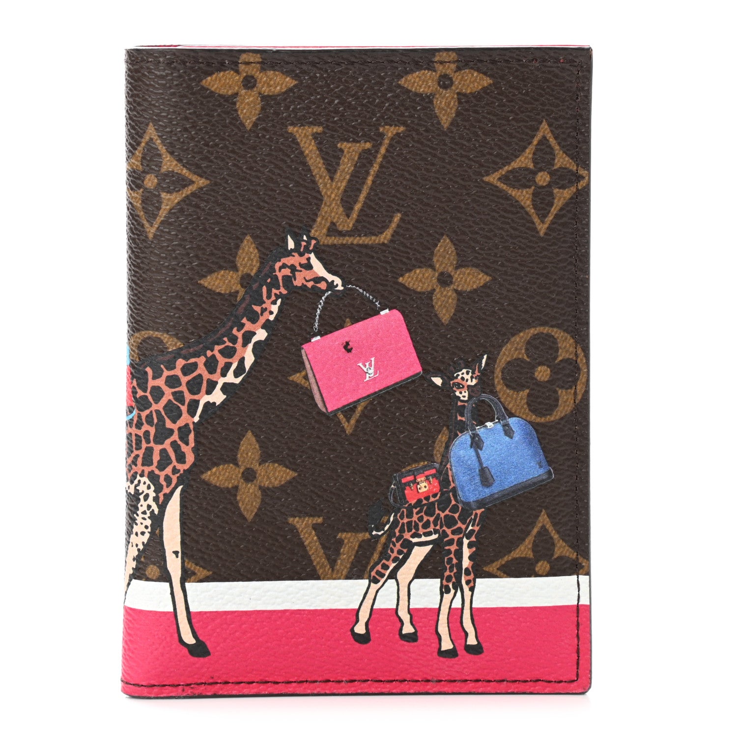 Louis Vuitton Monogram 2017 Christmas Animation Passport Cover 1 of 7