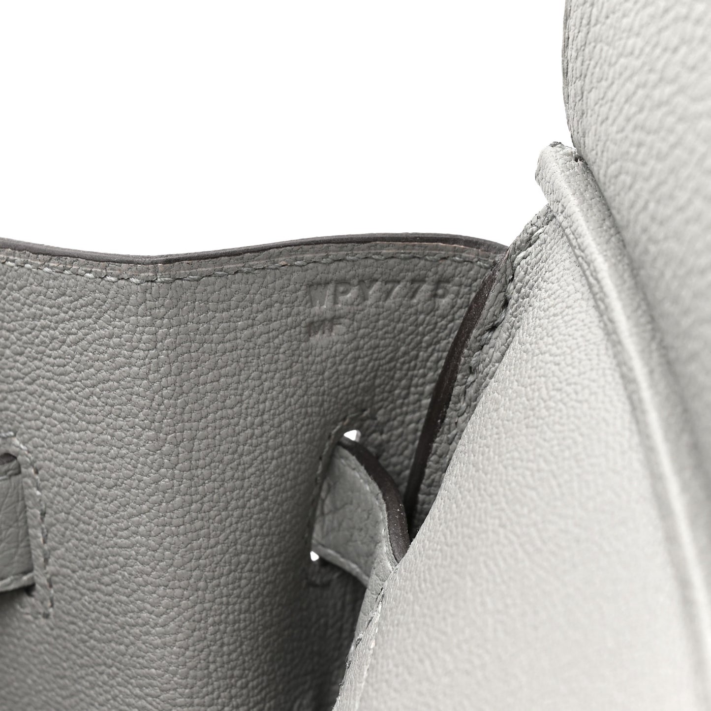 Togo Birkin 35 Gris Mouette