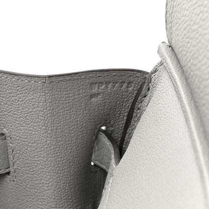 Hermes Togo Birkin 35 Gris Mouette 7 of 10