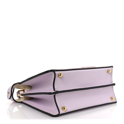 Fendi Vitello Seta Shiny Nappa Dancing Girls Inlay Small Peekaboo I SEE U Satchel Anemone Multicolor 4 of 12